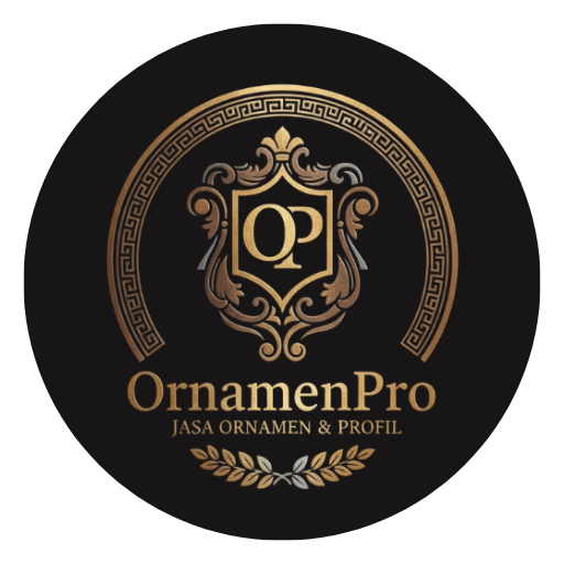 Logo OrnamenPro Putih