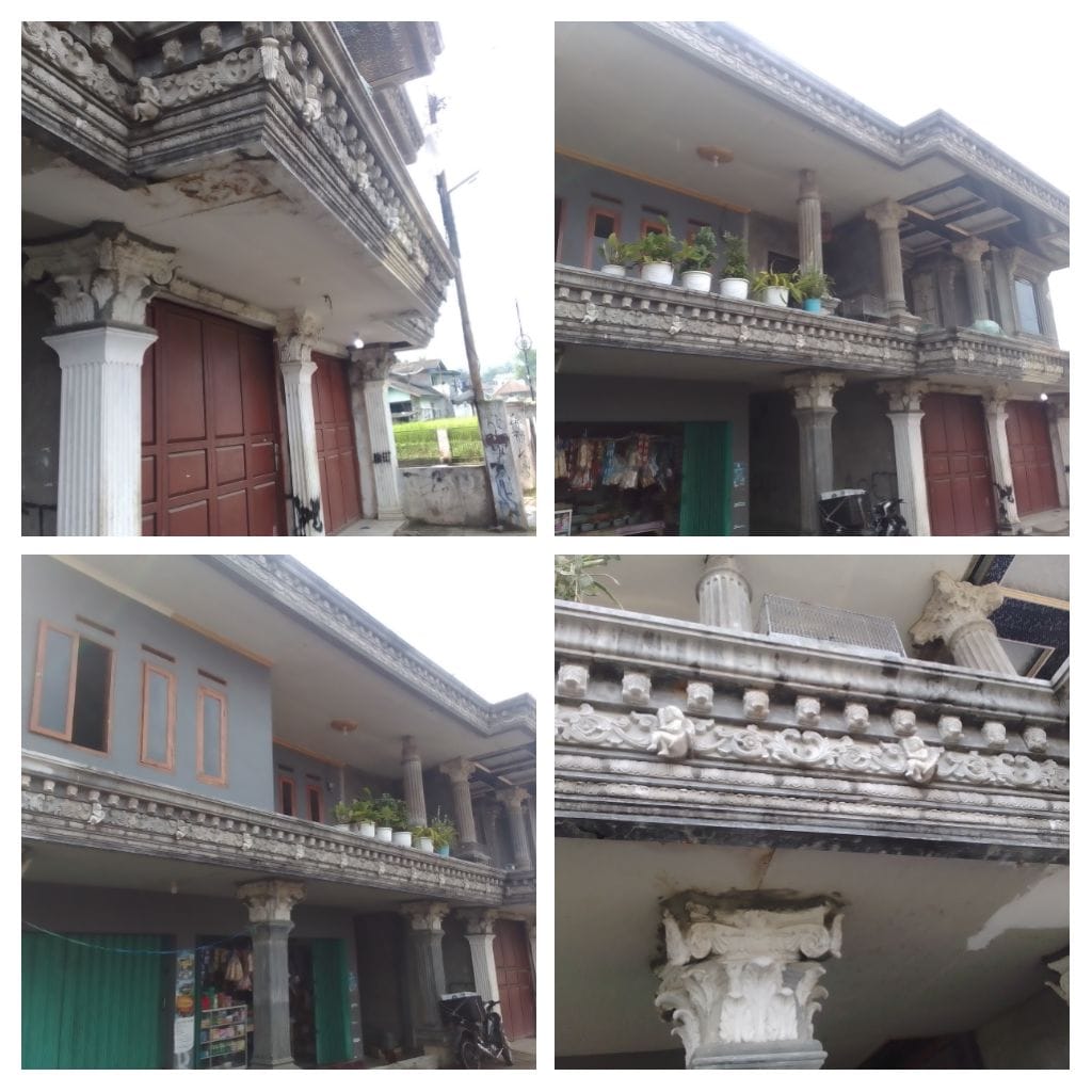 Portofolio pengerjaan ornamen profil beton untuk rumah di Sukabumi